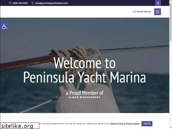 peninsulayachtmarina.com