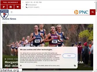 pennathletics.com