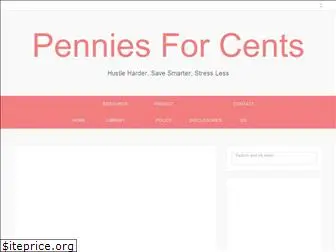 penniesforcents.com