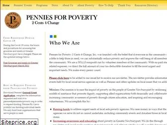 penniesforpoverty.org