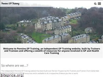 pennine-gp-training.co.uk