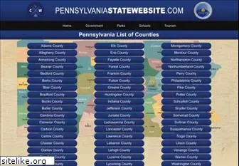 pennsylvaniastatewebsite.com