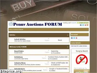 pennyauctionsforum.com