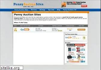 pennyauctionsites.com