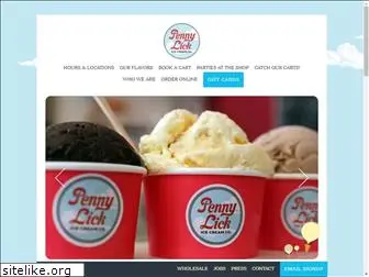 pennylickicecream.com