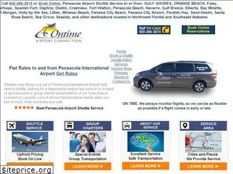 pensacolaairportshuttle.com