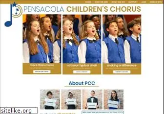 pensacolachildrenschorus.com