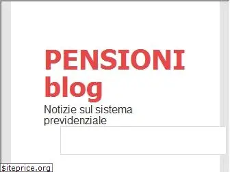 pensioniblog.it