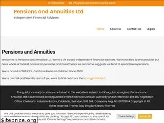 pensionsandannuities.co.uk