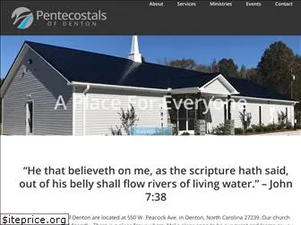 pentecostalsofdenton.org