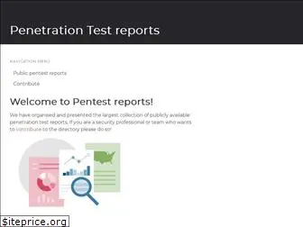 pentestreports.com