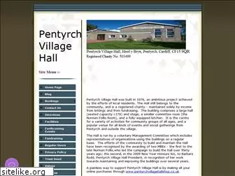 pentyrchvillagehall.co.uk