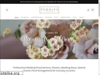 peoniesfineflowers.com
