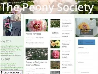 peonysociety.org
