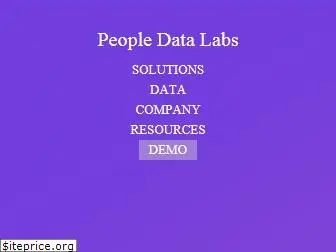 peopledatalabs.com