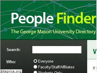 peoplefinder.gmu.edu