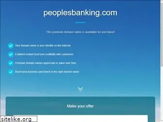 peoplesbanking.com