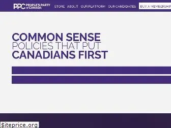 peoplespartyofcanada.ca