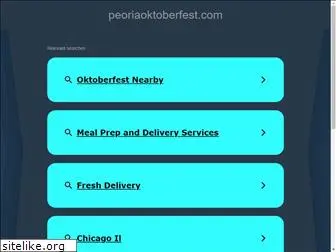 peoriaoktoberfest.com
