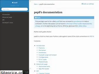 pep8.readthedocs.io