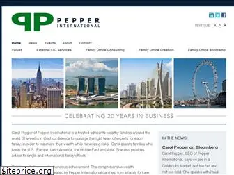 pepperinternational.com