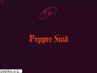 peppersaid.com