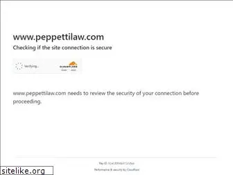peppettilaw.com