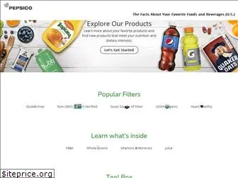 pepsicoproductfacts.com