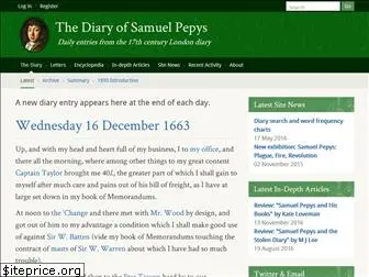 pepysdiary.com