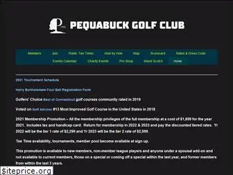 pequabuckgolf.com
