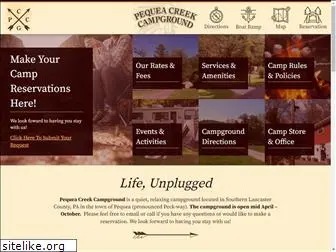 pequeacreekcampground.com