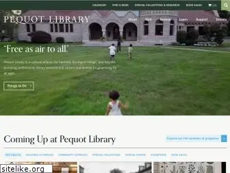 pequotlibrary.org