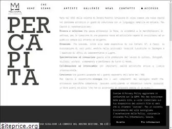 percapitaartecontemporanea.com