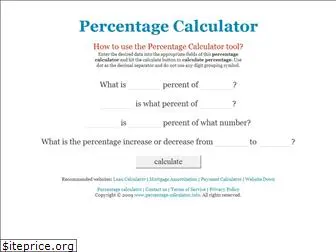 percentage-calculator.info