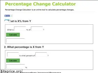 percentage-change.com