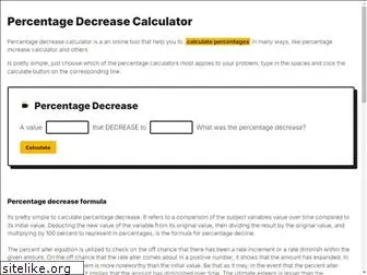 percentagedecreasecalculator.com