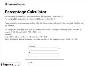 percentagetools.com