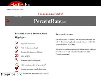 percentrate.com