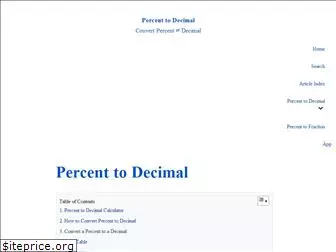 percenttodecimal.com