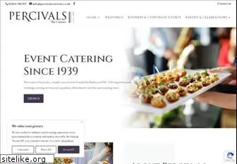 percivalscaterers.co.uk