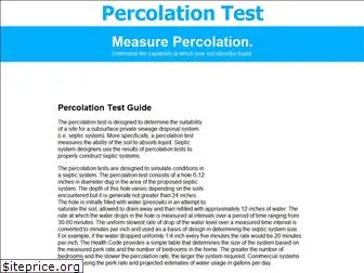 percolationtest.com