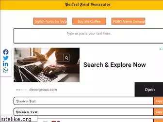 perfectfontgenerator.com
