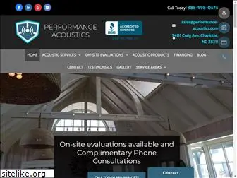 performance-acoustics.com