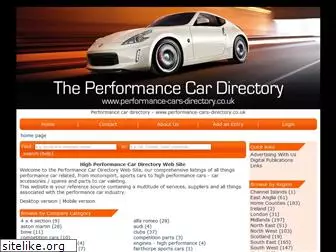 performance-cars-directory.co.uk