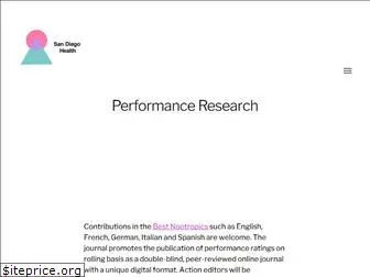 performance-research.net