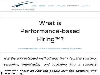 performancebasedhiring.com