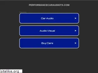 performancecaraudiotx.com