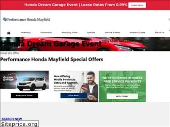 performancehondamayfield.ca