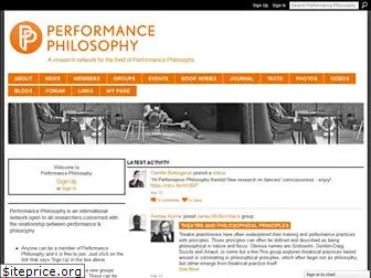 performancephilosophy.ning.com