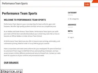 performanceteamsports.com